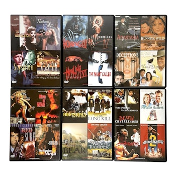 24 DVD-elokuvaa DVD-laatikko