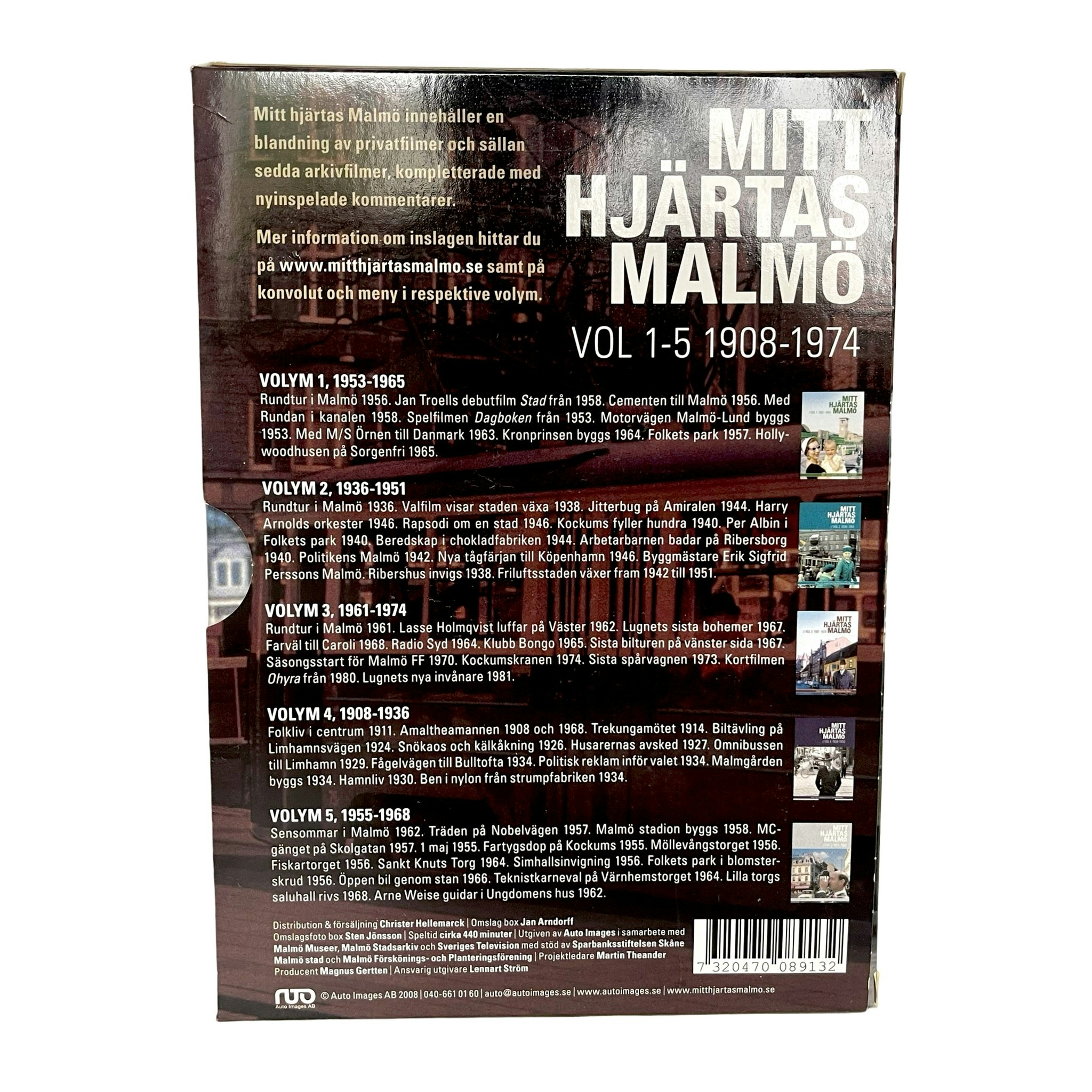 Mitt Hjärtas Malmö, Volym 1 Till 5