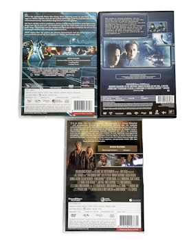 Samling av Sci-Fi Filmer 3 st