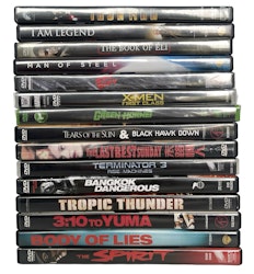 Action filmer, DVD Samling 15st