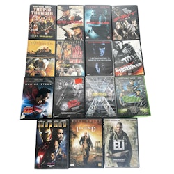 Action filmer, DVD Samling 15st