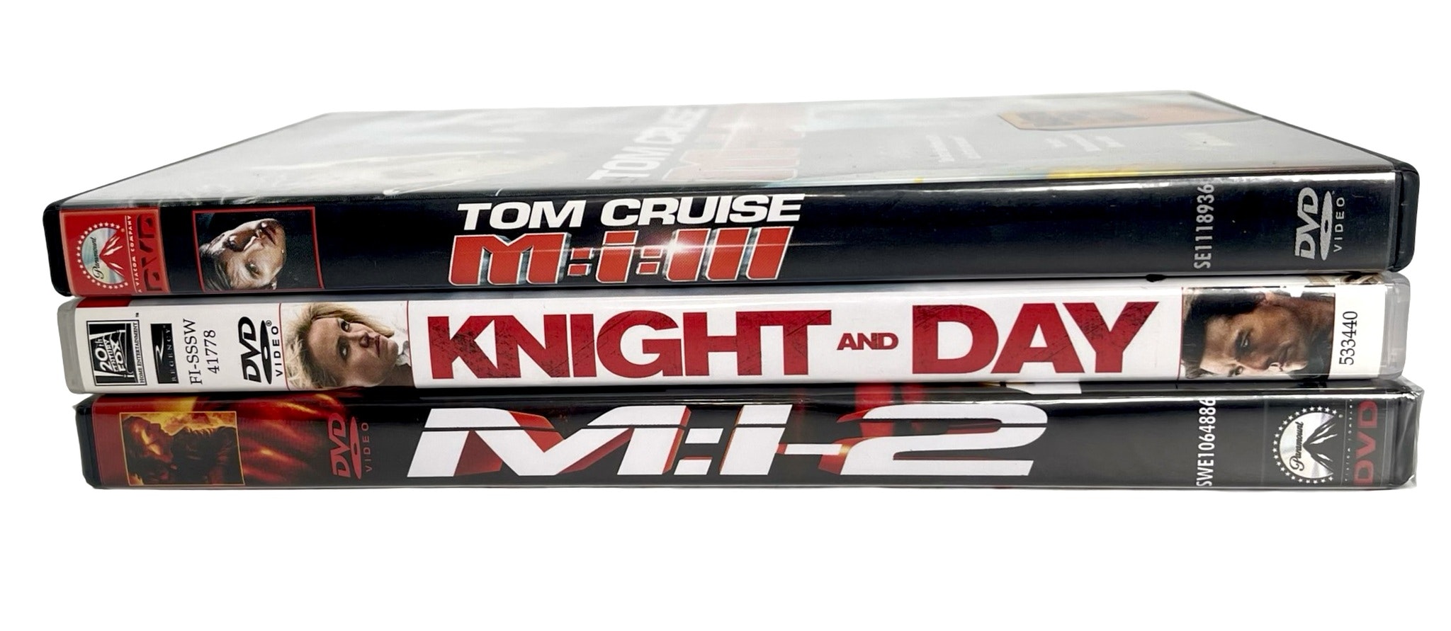 Tom Cruise Filmer, DVD Samling 3st