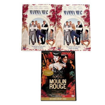 Kokoelma DVD-musikaalit, 3 kpl