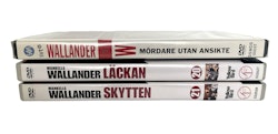 Mankells Wallander DVD Samling 3st
