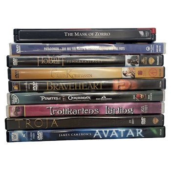 Adventure DVD Collection 9 kpl