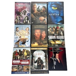 Äventyr DVD Samling 9st