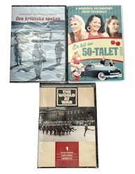 DVD Samling av Dokumentärer 3st
