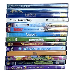 DVD Samling av Familj Filmer 14 st