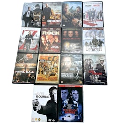 DVD Samling av Action Filmer 14 st