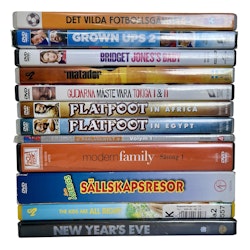 Collection DVD de films comiques 12 pcs