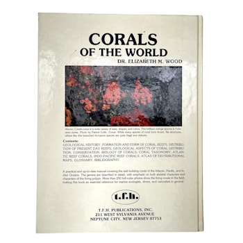 Corals of the world, Elizabeth M. Wood, Engelsk text.
