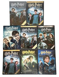 Harry Potter DVD Samling 8st