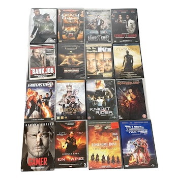 Action DVD Collection 16 kpl