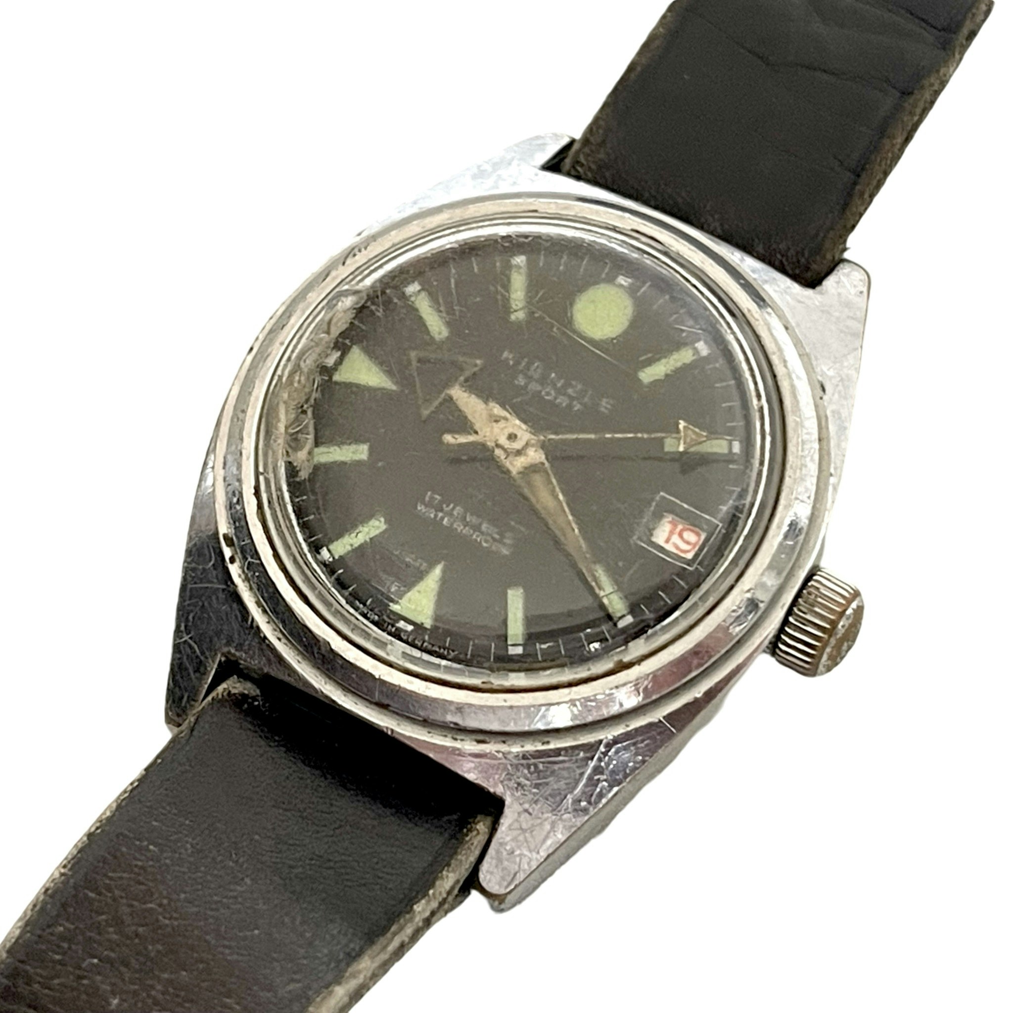 Vintage, Kienzle Sport med datum och 17 juveler, herrarmbandsur