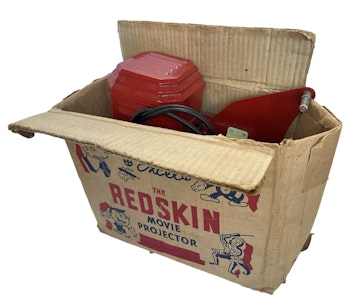 Vintage, Projektör 16 mm Redskin, Excel Film produkter