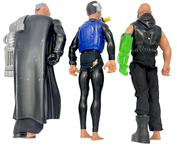 DR. X Green Arm, Dr. X Bionic Missile, Aqua Scuba -hahmo