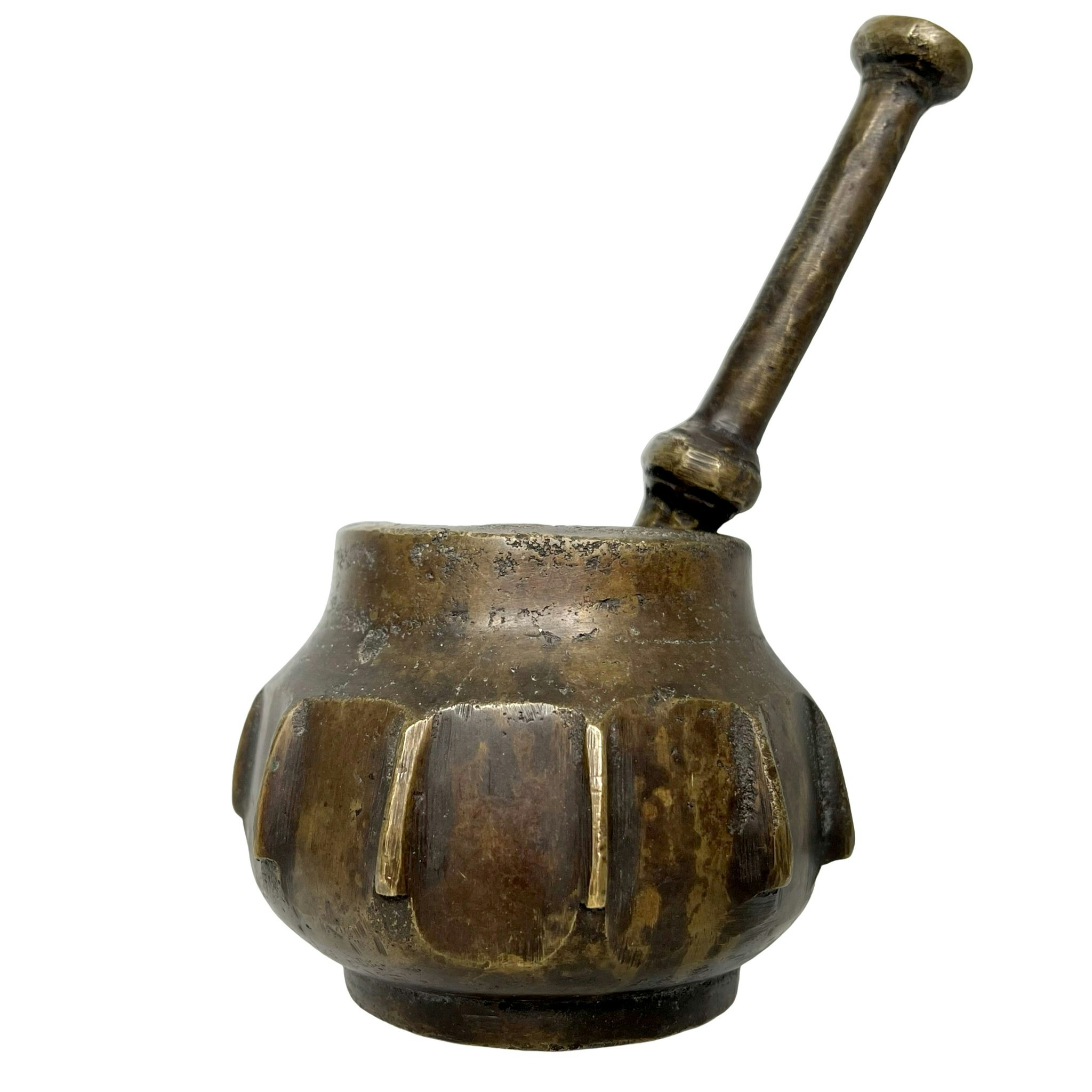 Mortel med mortelstöt - Brons 1400-talen