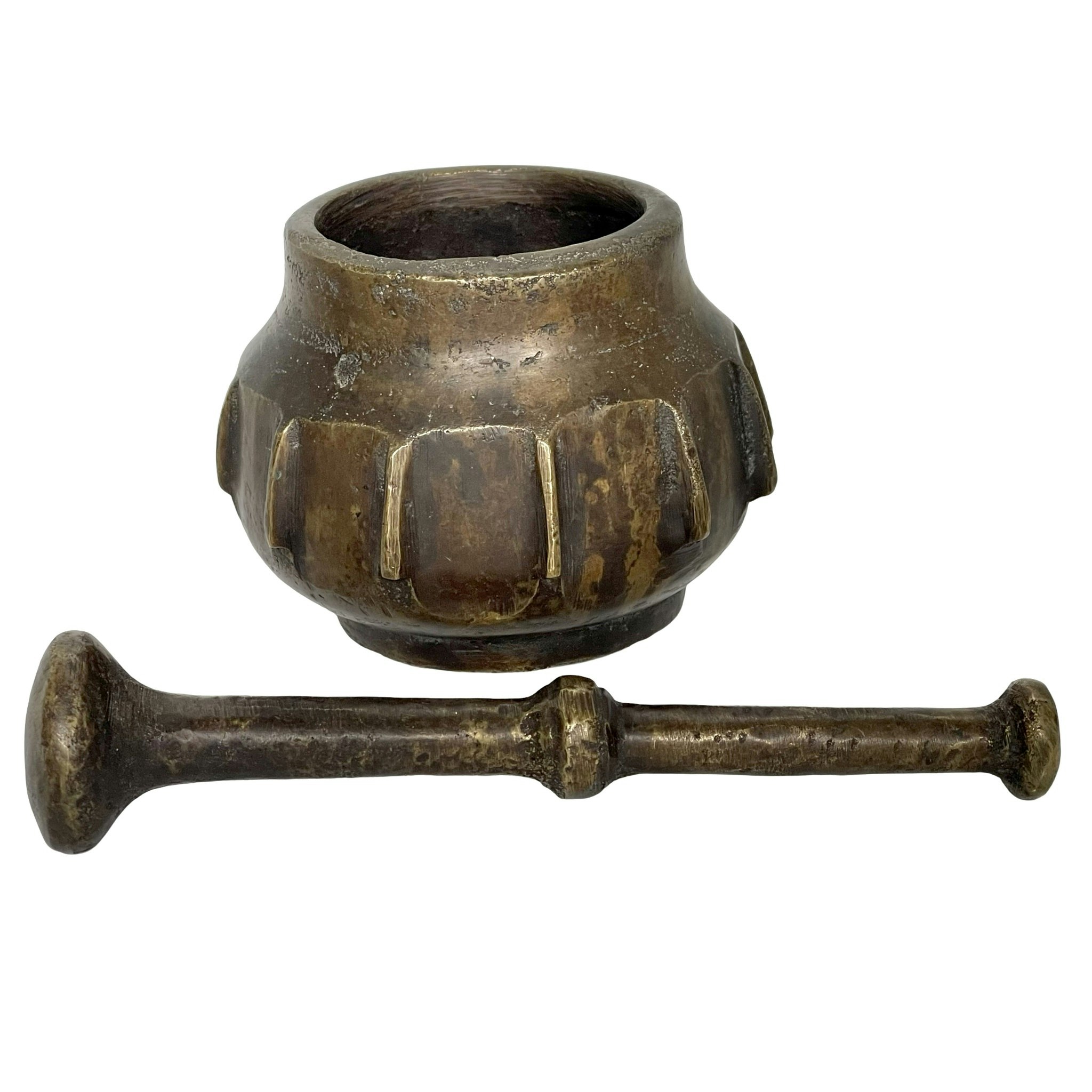 Mortel med mortelstöt - Brons 1400-talen