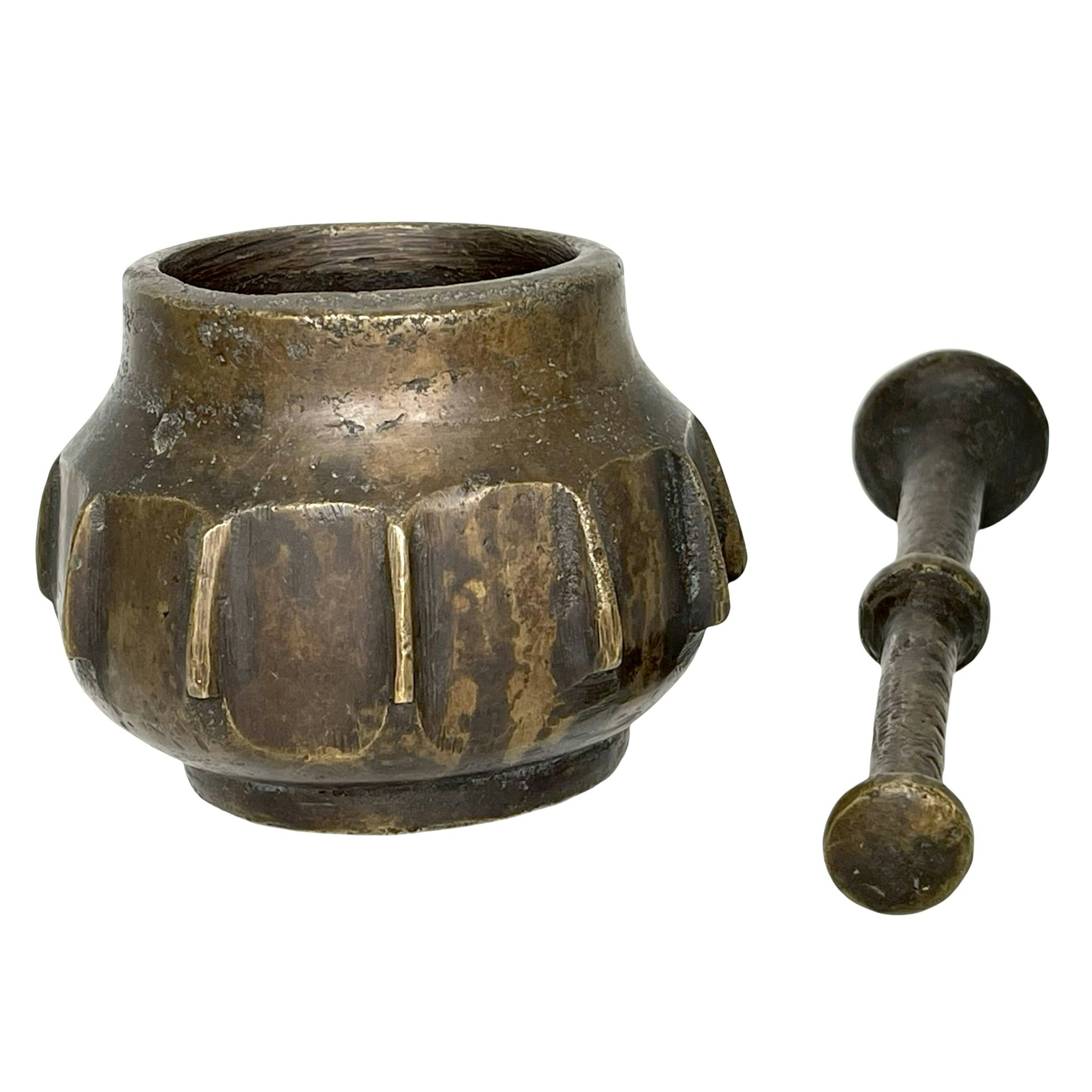 Mortel med mortelstöt - Brons 1400-talen