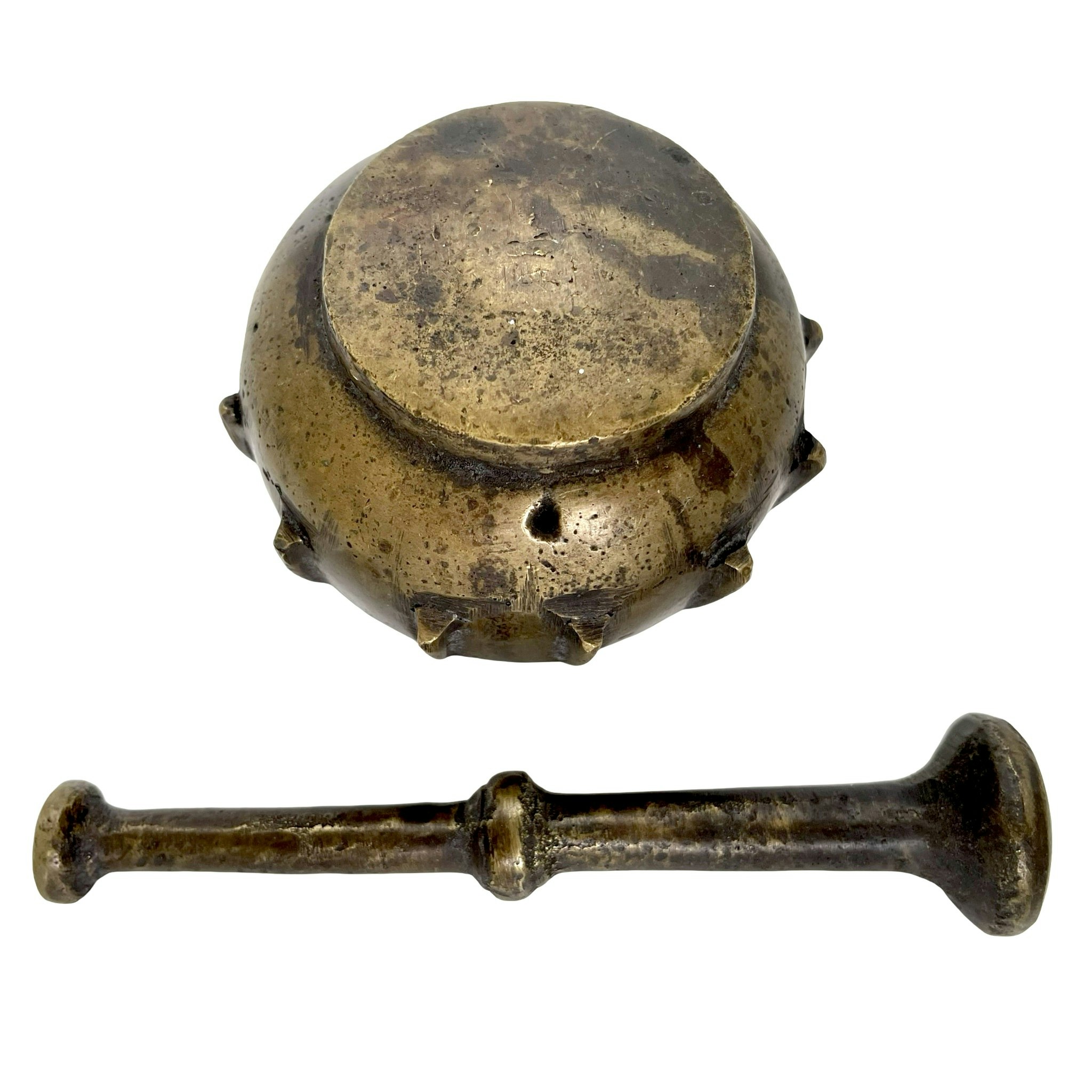 Mortel med mortelstöt - Brons 1400-talen
