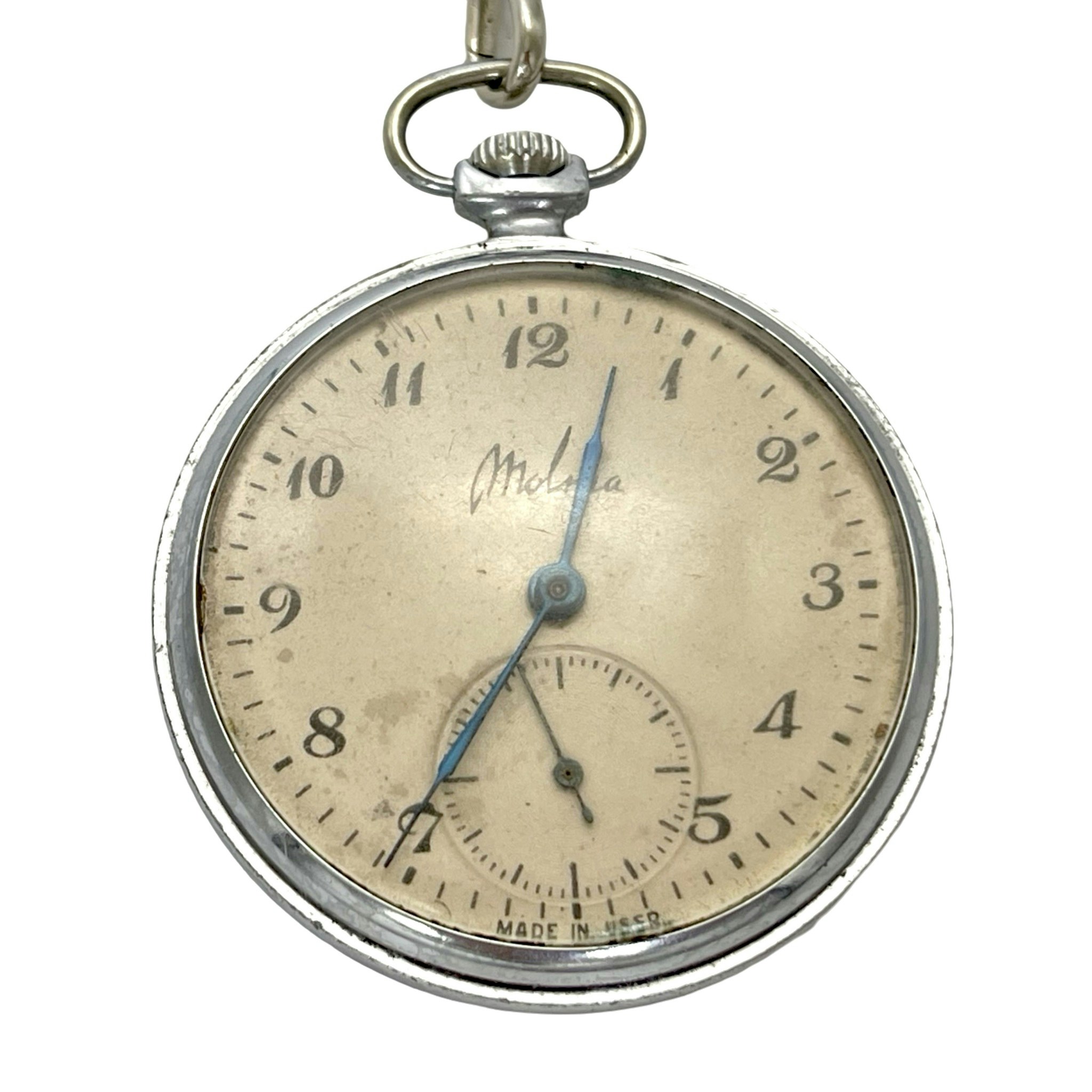 Vintage, Molnija Sovjetiskt Rysk USSR fickur 18 jewels