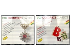 4 CD Compact Classics, Beethoven, Brahms . Bruch . Dvořák