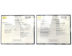 4 CD Compact Classics, Beethoven, Brahms . Bruch . Dvořák