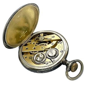 Antique Galonne silver pocket watch