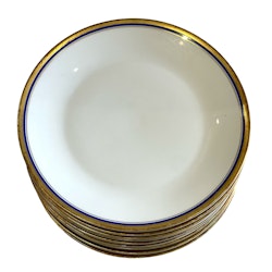 9 st, Hutschenreuther Arzberg Bavaria porslin tallrikar
