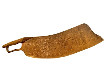 Antik Allmoge skäkteträ, 1800-talet, Sverige