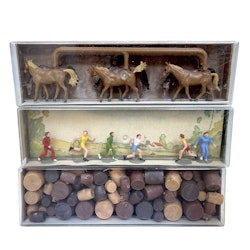 10 st, Merten miniatyr figurer HO