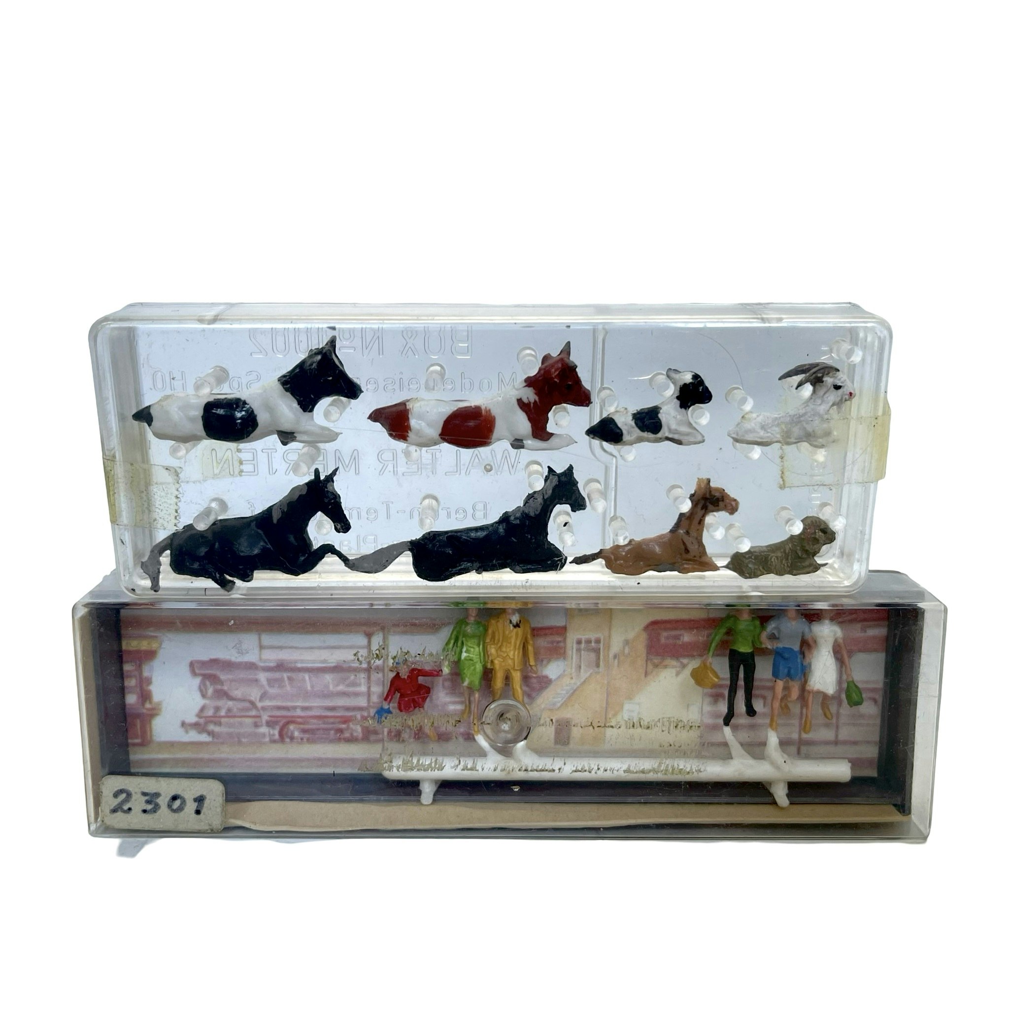 8 st, Merten miniatyr figurer HO
