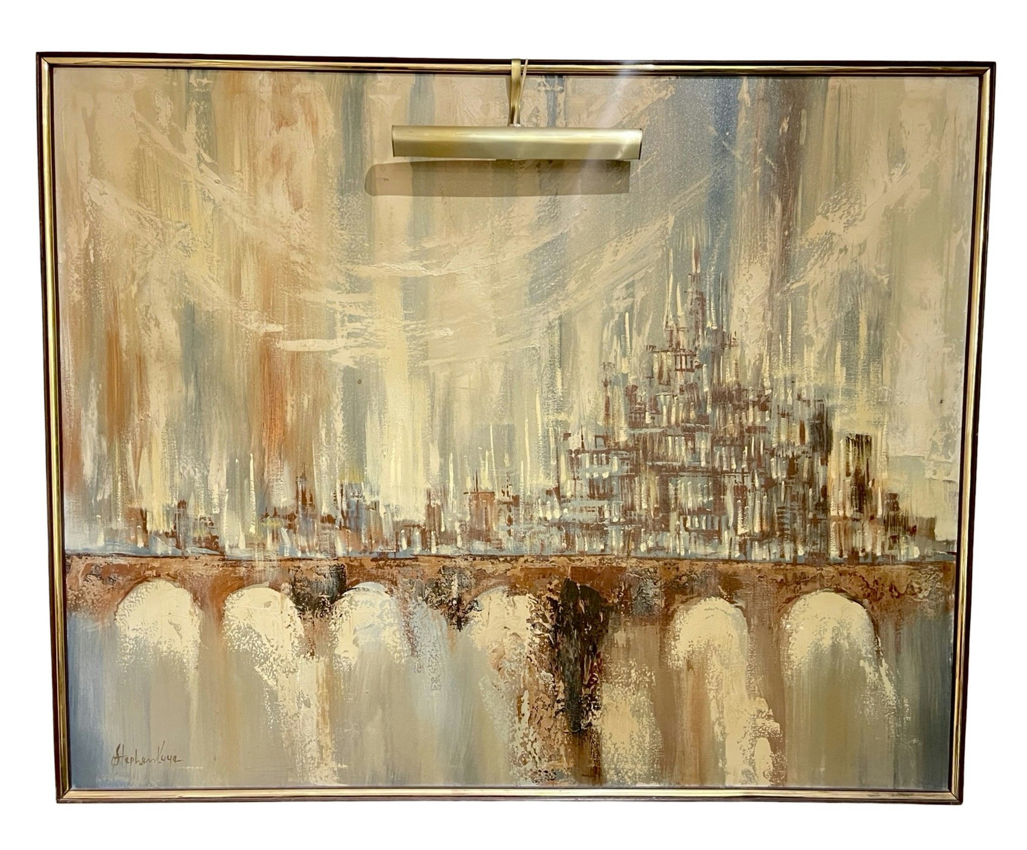 Stephen Kays, olja på duk målning 155 x 125 cm, Signerad