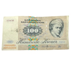 100 kruunua 1972A Tanska