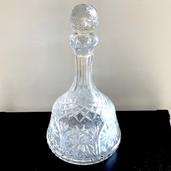 Vintage Kristall vinkaraff Thomas Webb Wellington