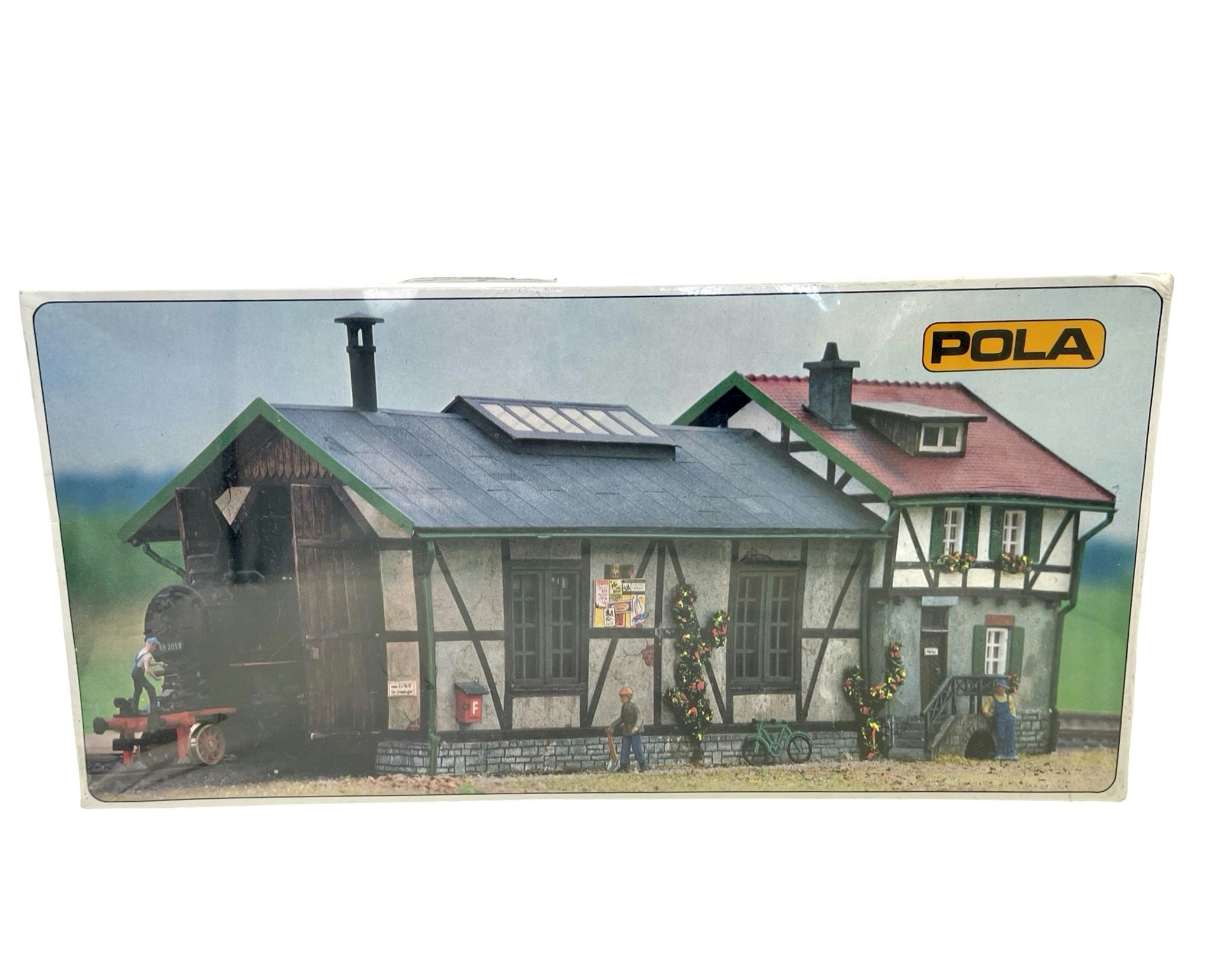 Pola HO 601, 1 spår Lokstall/verkstad