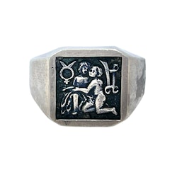 Sterling 925 silver Justerbar ring