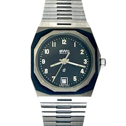 BWC Quartz Swiss Armbanduhr