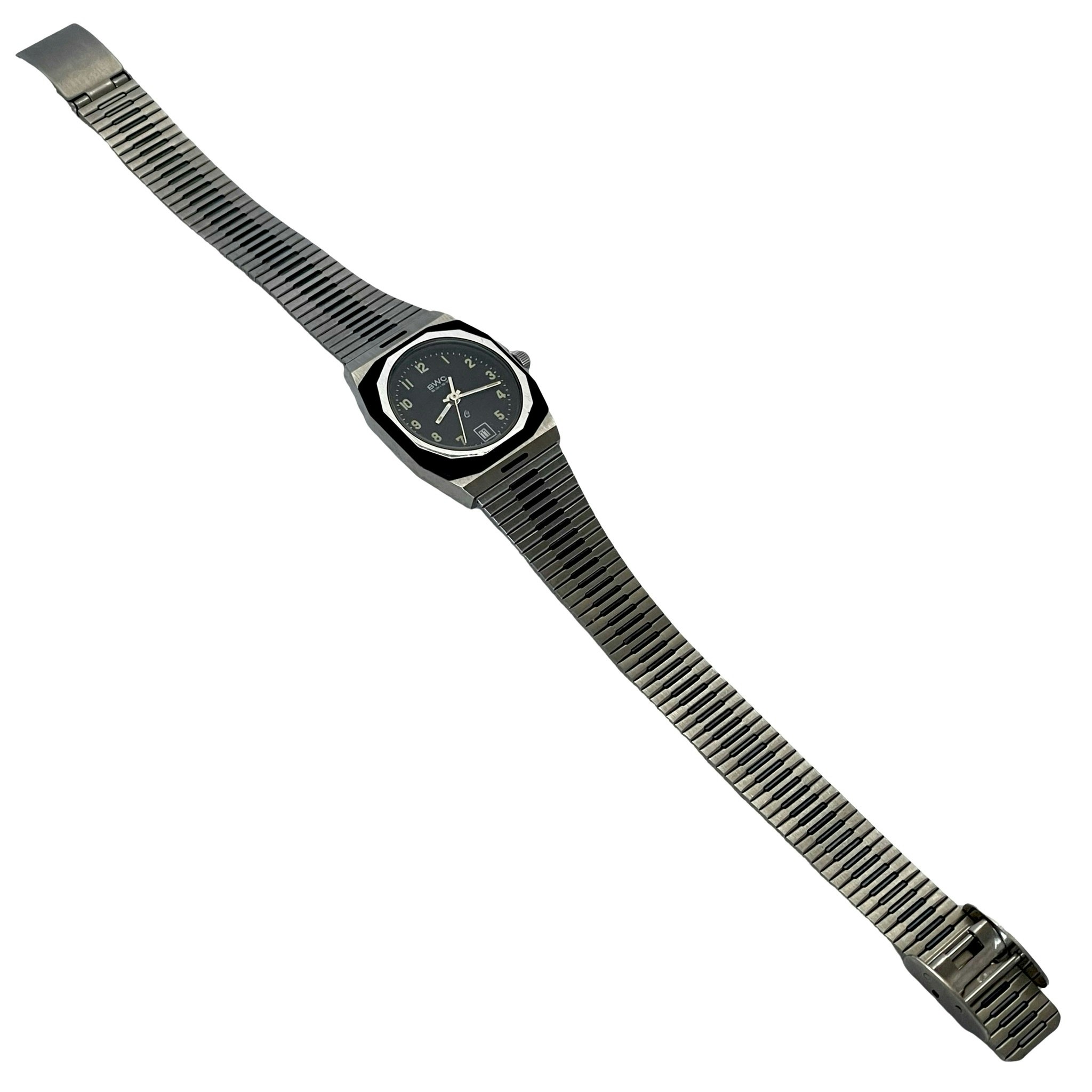 BWC Quartz Swiss Armbanduhr