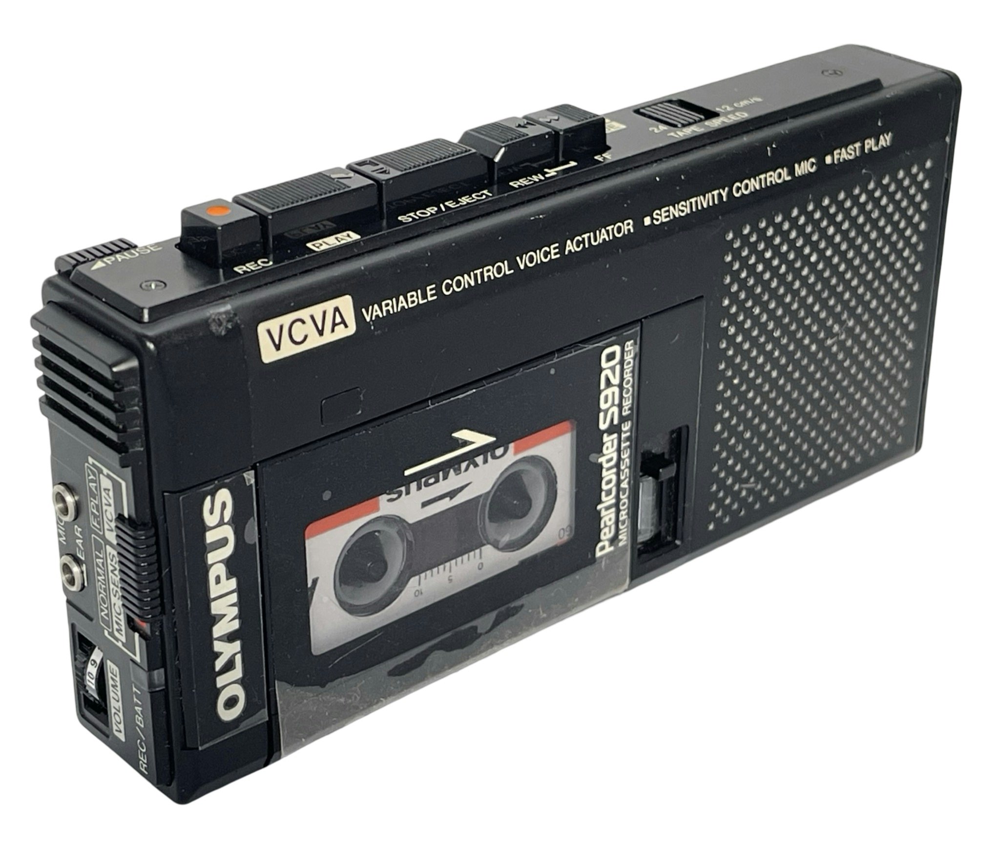 Olympus S920 VCVA & S803 microcassette records Dictaphone Pealcorder