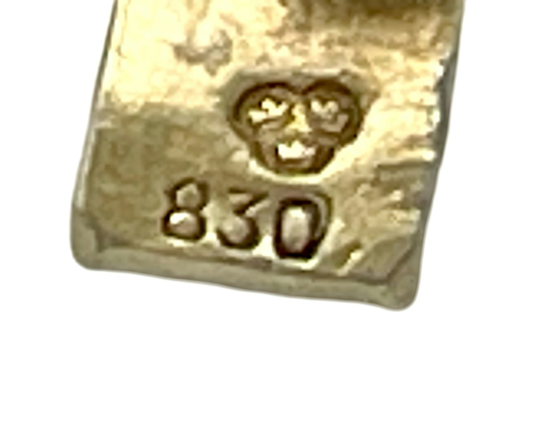 Vintage, Silver 830 armlänk