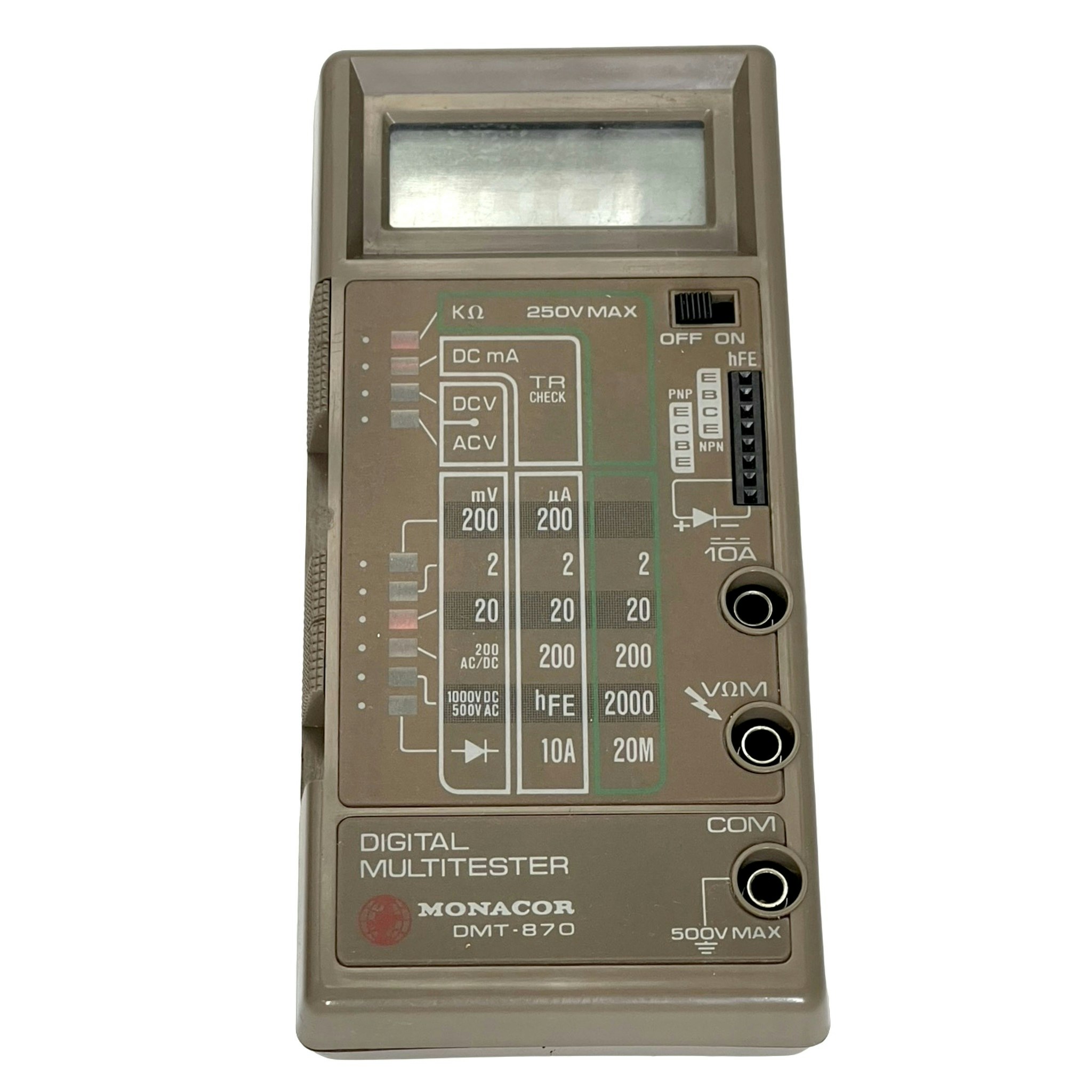 Monacor DMT-870, Digital Multimeter