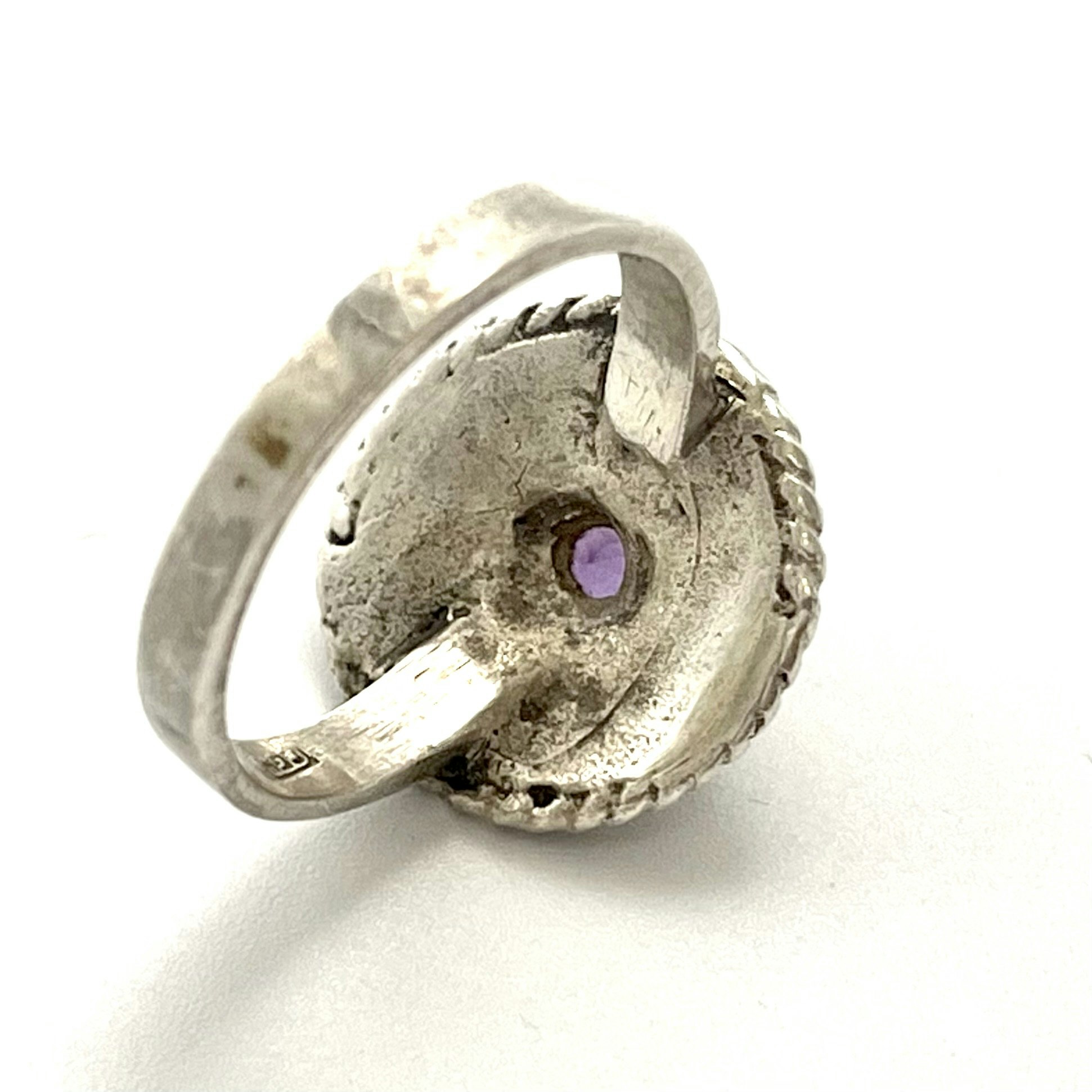 Ring, CGH Sterling 925 silver med Ametist