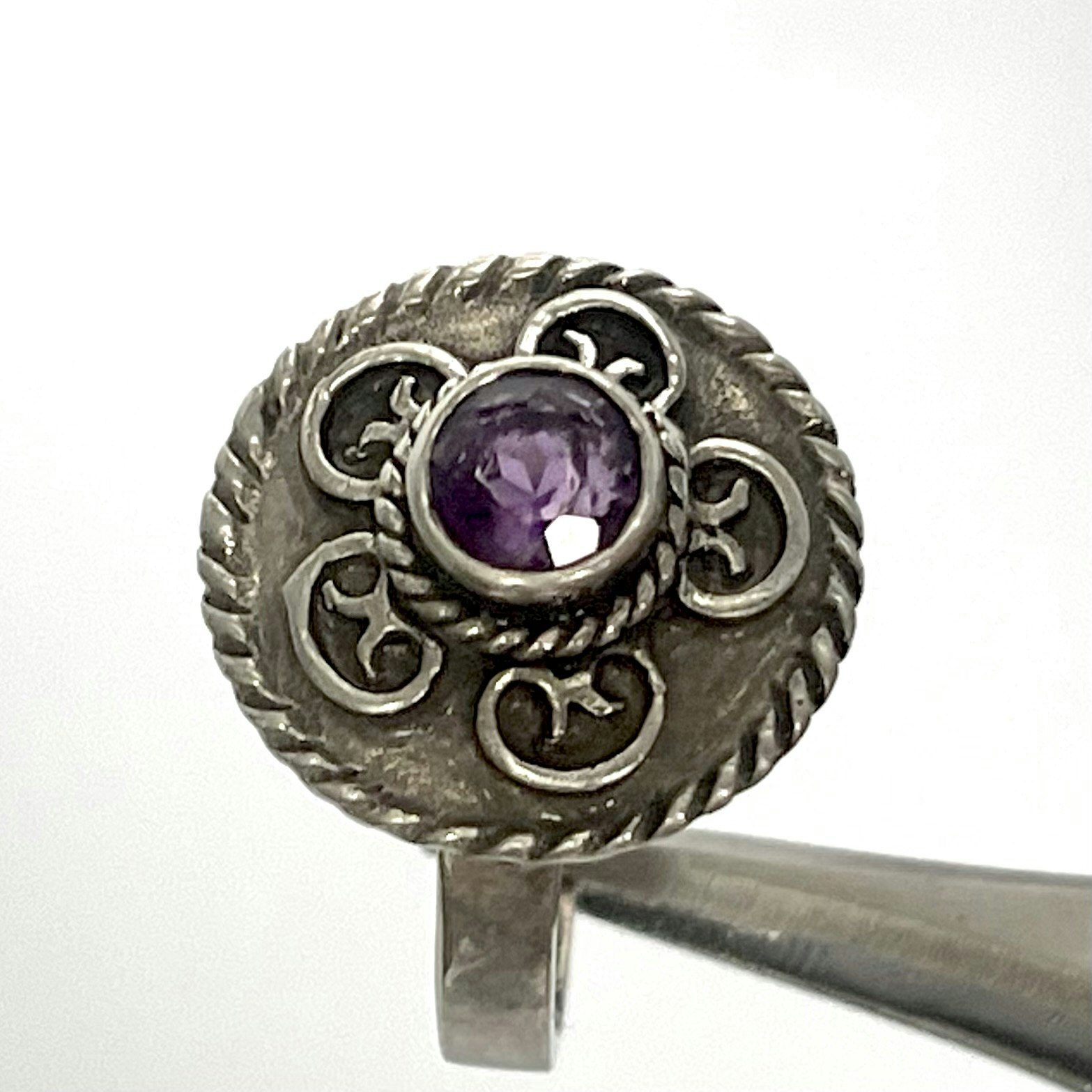 Ring, CGH Sterling 925 silver med Ametist