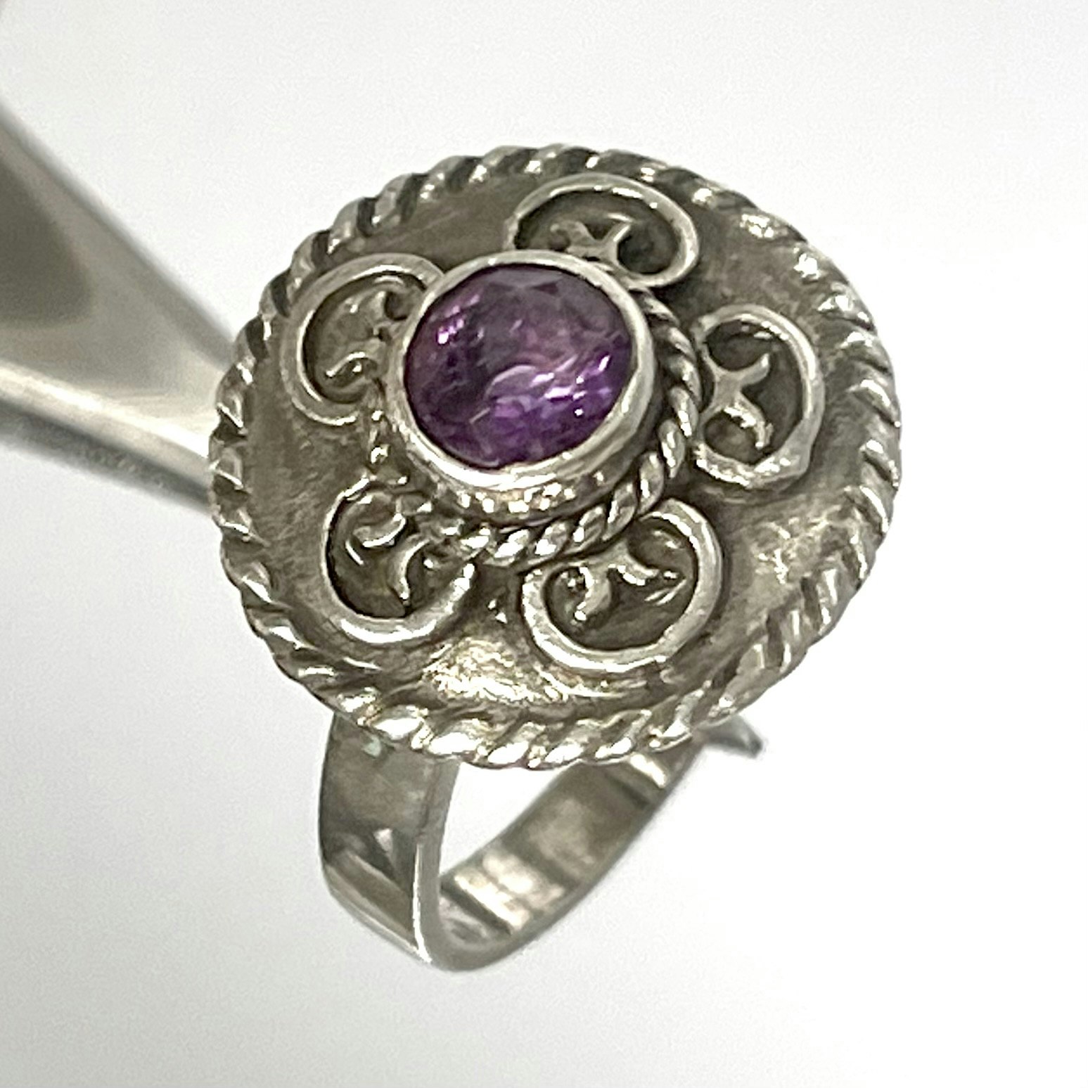Ring, CGH Sterling 925 silver med Ametist