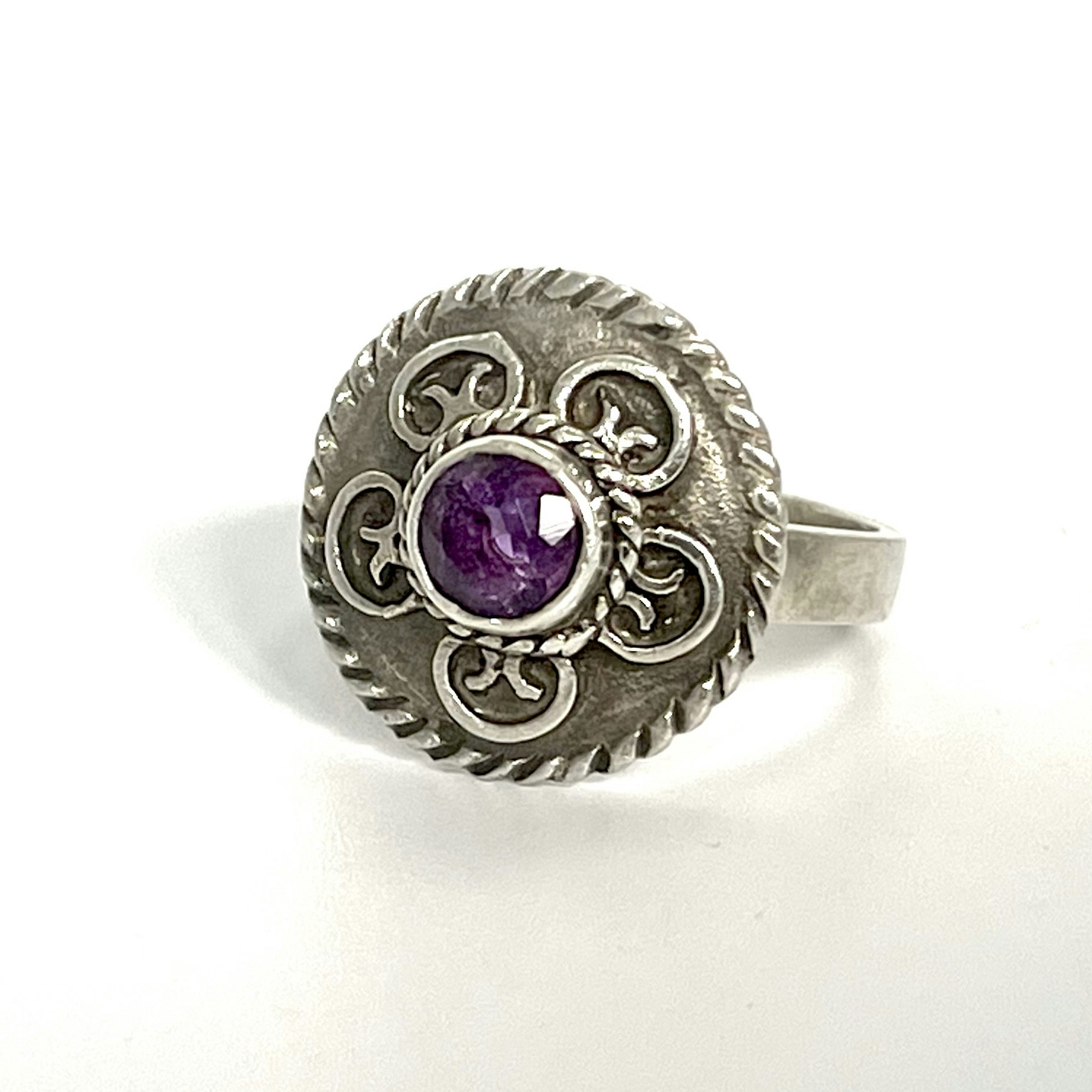 Ring, CGH Sterling 925 silver med Ametist