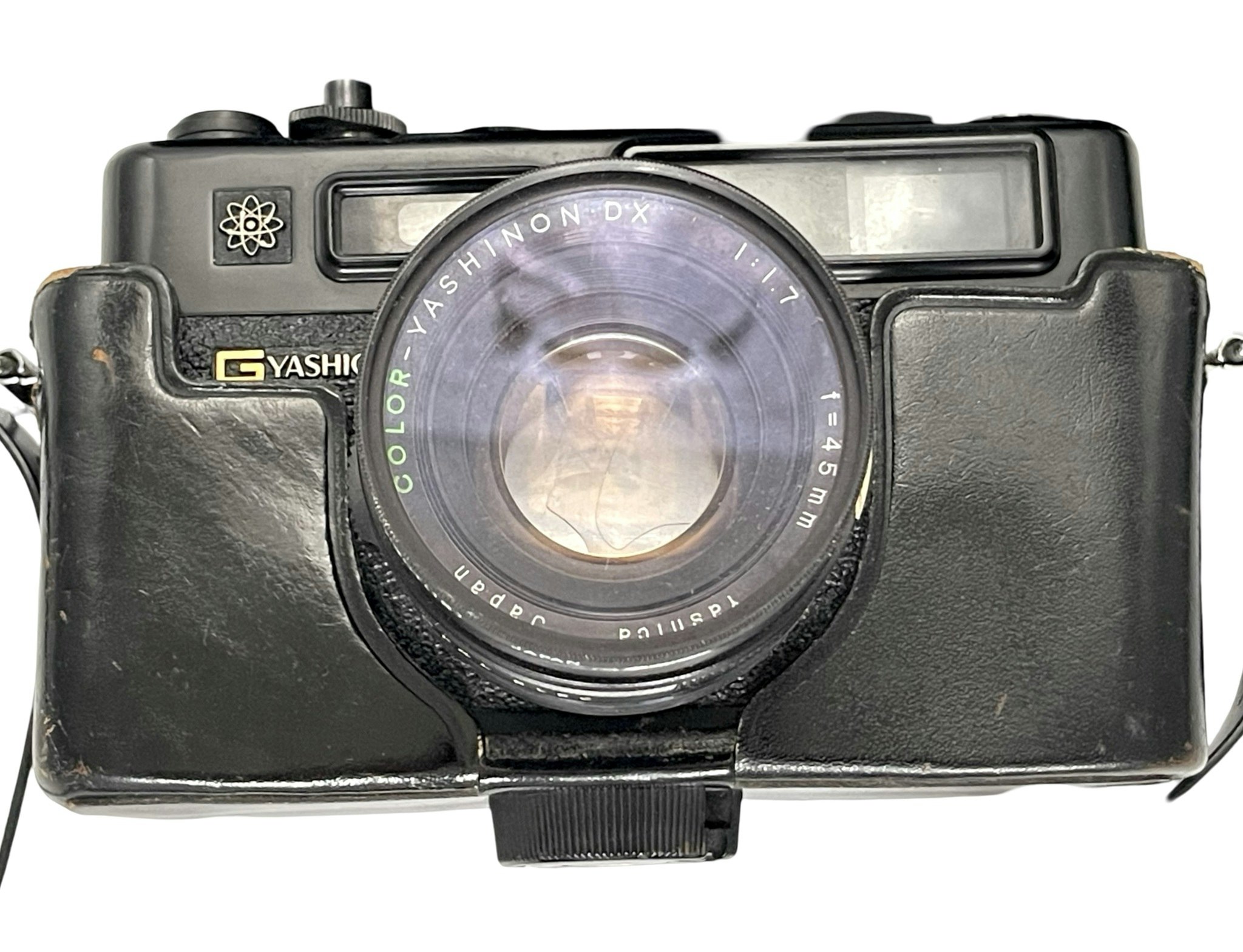 Yashica Electro 35 med många andra tillbehör