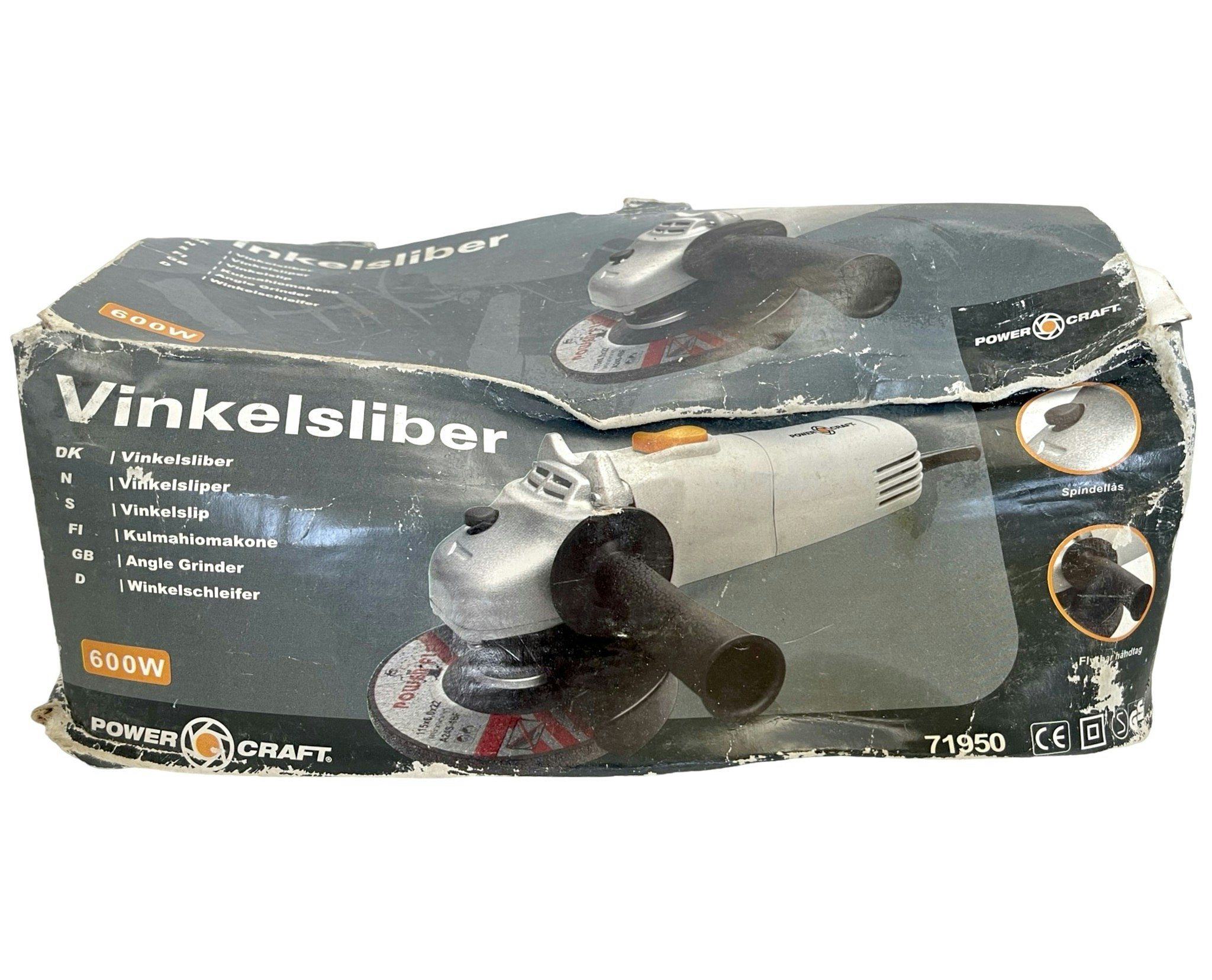 Vinkelsliber Power Craft 600 Watt