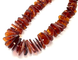 Naturlig baltisk bärnsten halsband