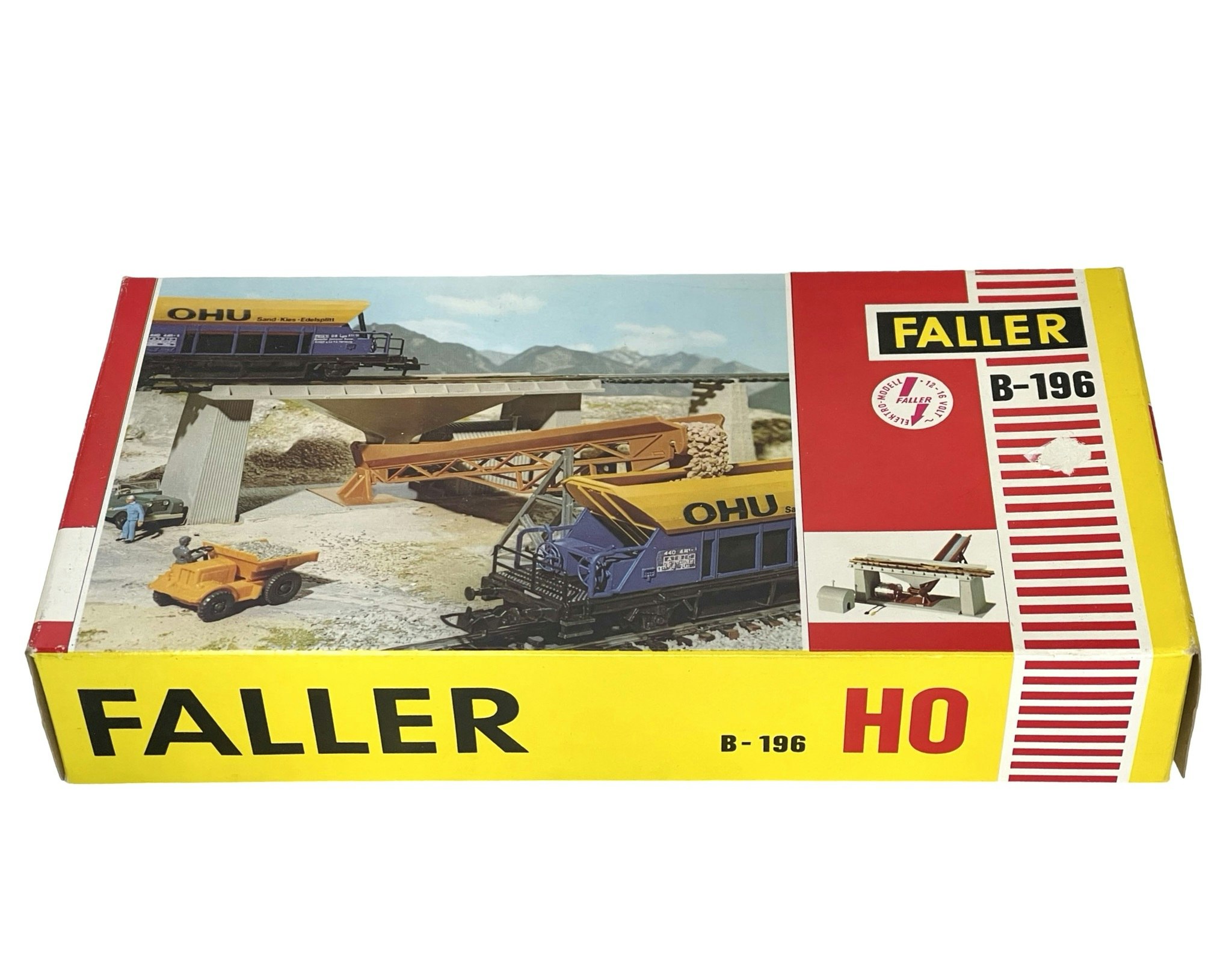 Faller H0 B-196 - Gemotoriseerde grindlaadset